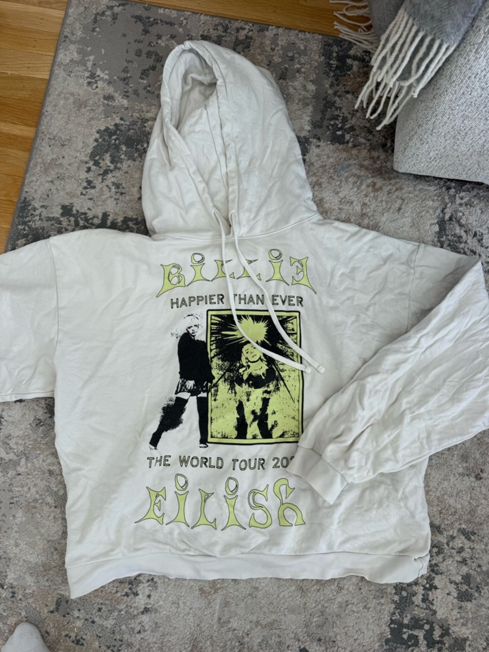 Billie Eilish tour sweatshirt